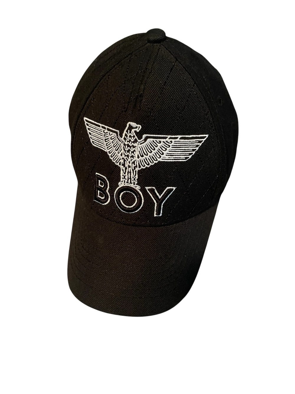 Rare BOY London Black Embroidered Logo Cap - Men